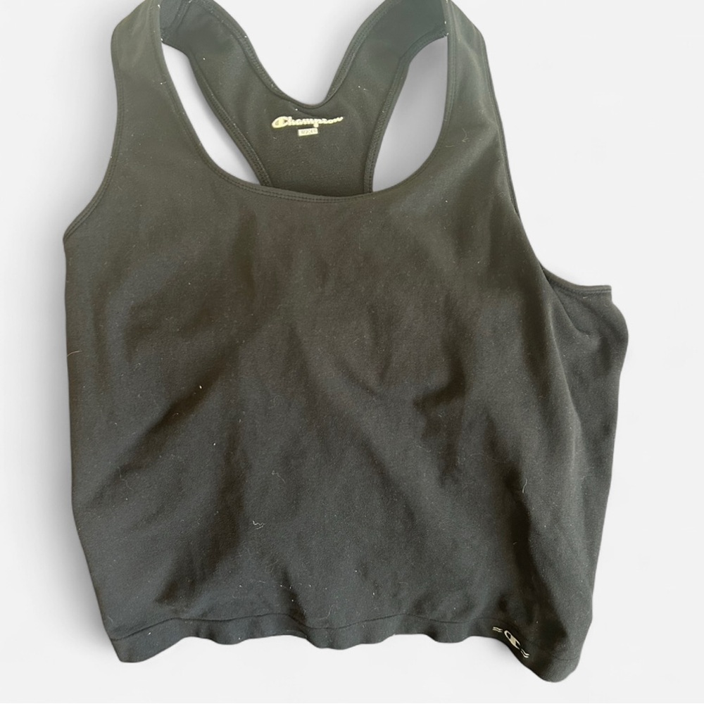 Champion Classic Black Sleeveless Top